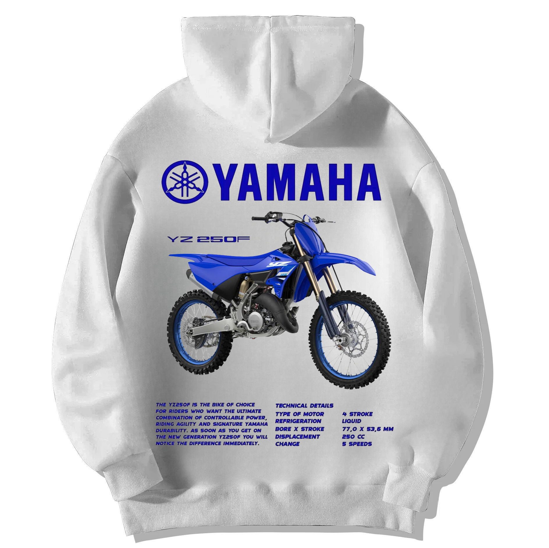 HOODIE YAMAHA YZ 250F