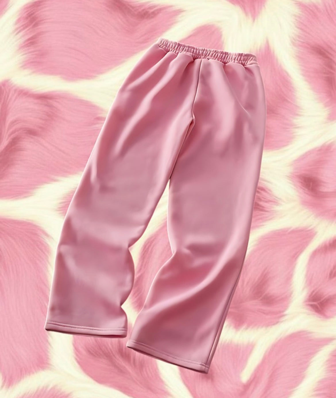 Super baggy pants pink