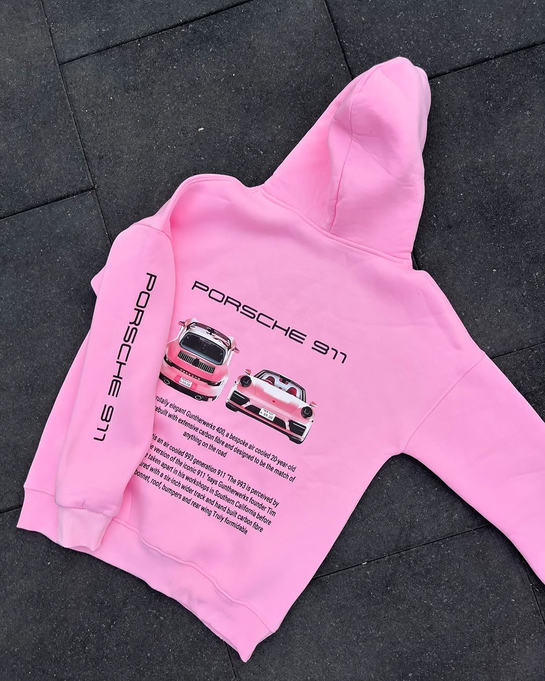 HOODIE PORSCHE 911 PINK