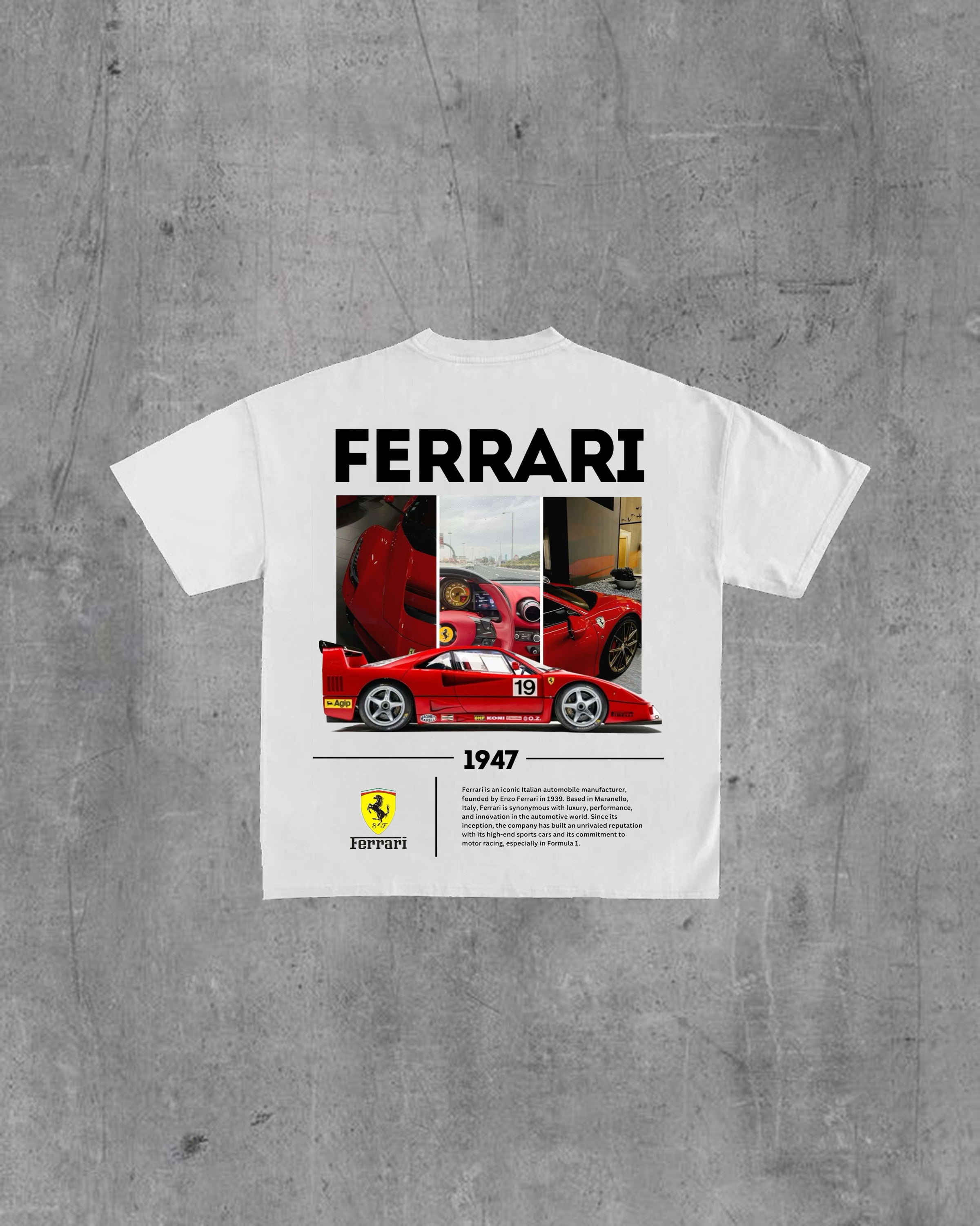 Collection Tshirt Ferrari
